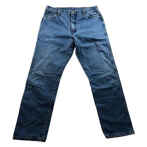 Wrangler Men's Blue Denim Jeans 38x32 Vintage American Made